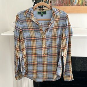 C wonder 100% silk blouse size Small